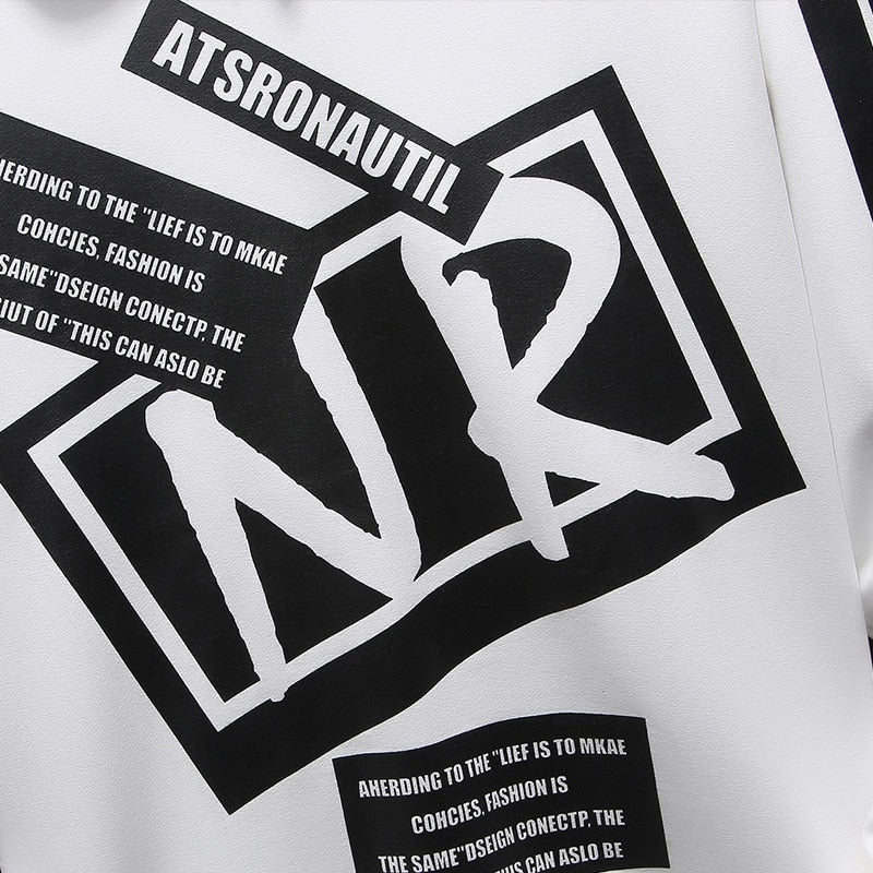 Felpa da uomo con stile grafico. Perfetta per chi vuole distinguersi con un look originale