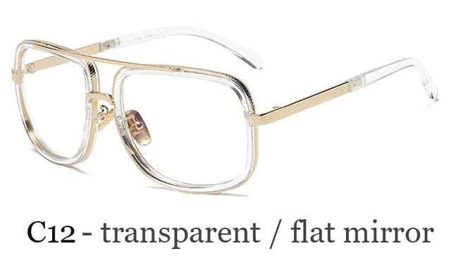 Men's Alloy Retro Sunglasses