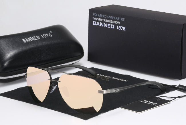 Aluminum Magnesium Sunglasses for Men