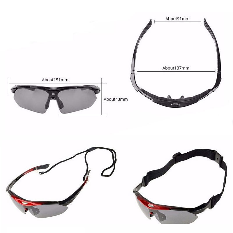 Men's Sport Style UV Protective Sunglasses