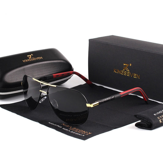 Men's Classic Design Polarized Aluminum Sunglasses
