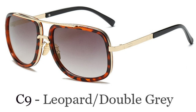 Men's Alloy Retro Sunglasses