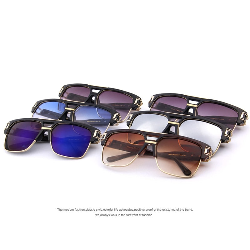 Men's Square Gradient Sunglasses
