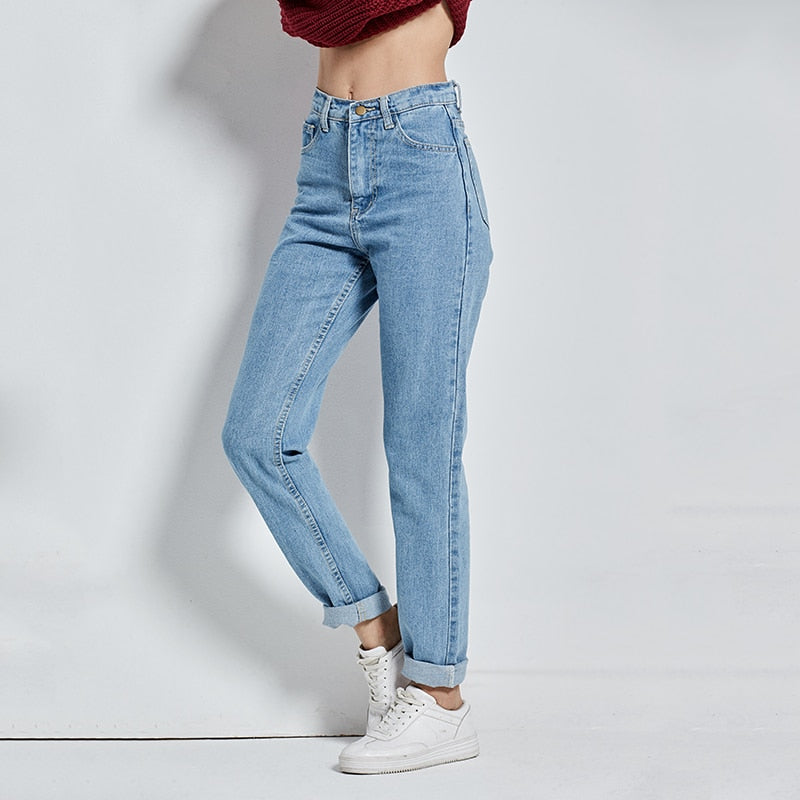 Women's Vintage High Waist Jeans