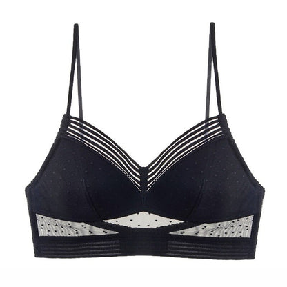 Women's Sheer Setail Wire Free Bra