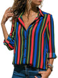 Blusa in chiffon a maniche lunghe da donna. blusa da donna in chiffon è perfetta per un look elegante e leggero.