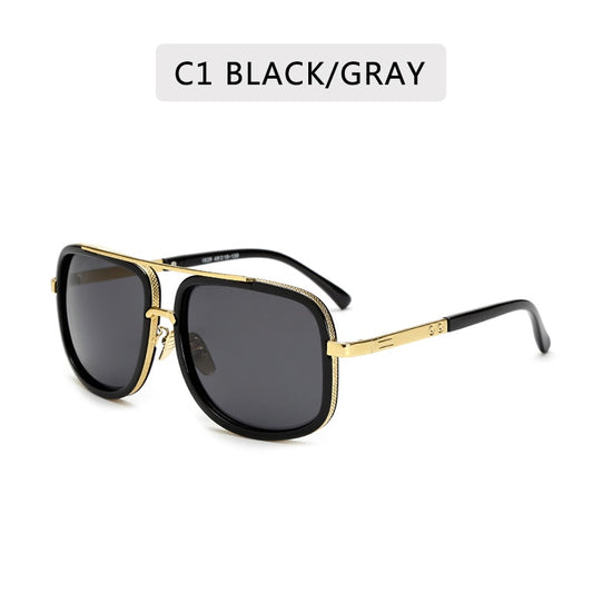 Men's Alloy Retro Sunglasses