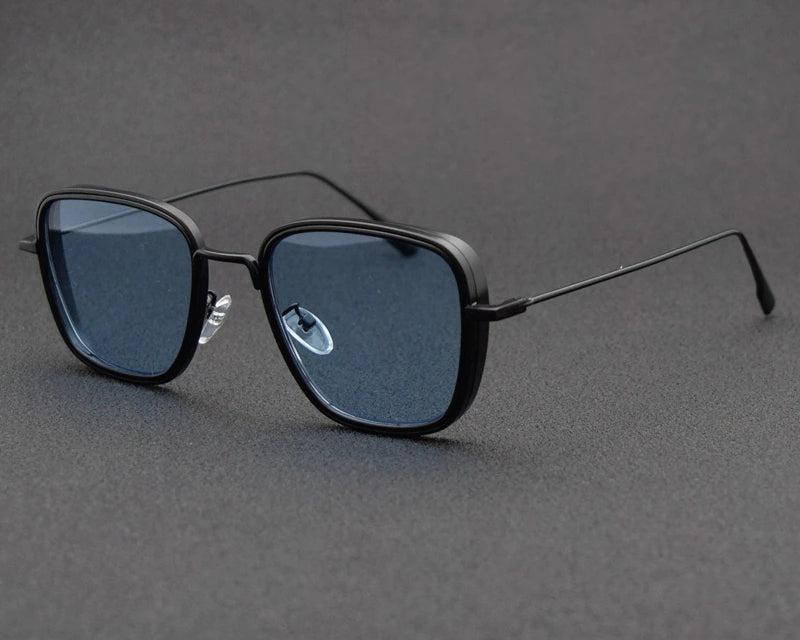 Men's Vintage Metal Frame Sunglasses