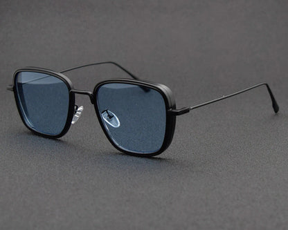 Men's Vintage Metal Frame Sunglasses