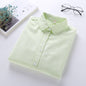 Camicia casual da donna a maniche lunghe. Questa camicia unisce comfort e stile, offrendo una vestibilità versatile adatta a diverse situazioni, dal lavoro al tempo libero.