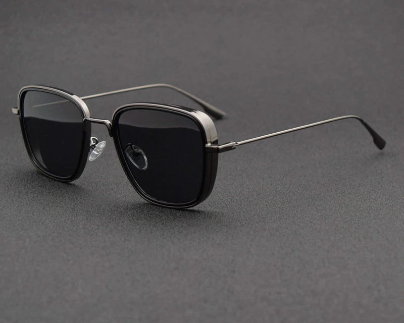 Men's Vintage Metal Frame Sunglasses