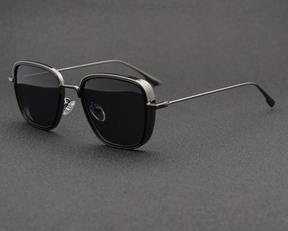 Men's Vintage Metal Frame Sunglasses