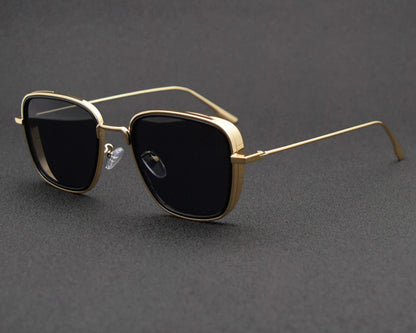 Men's Vintage Metal Frame Sunglasses