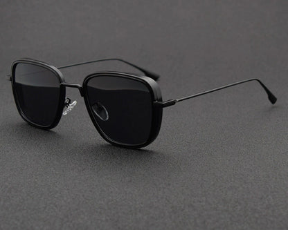 Men's Vintage Metal Frame Sunglasses