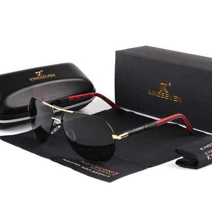 Men's Classic Design Polarized Aluminum Sunglasses