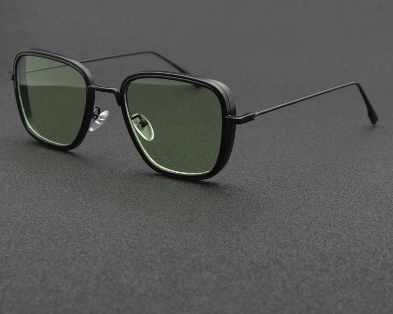 Men's Vintage Metal Frame Sunglasses